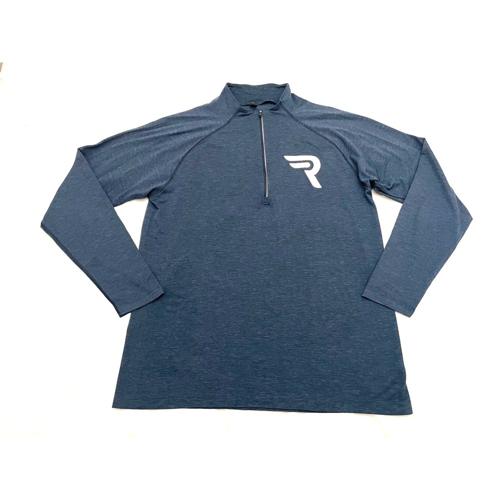 Lululemon Metal Vent Tech 1/2 Zip 2.0 Pullover Mens XL Blue Training Top